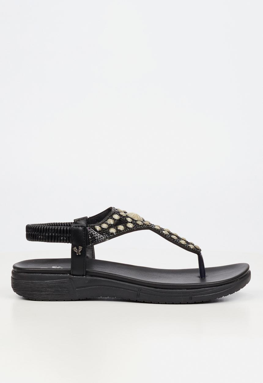 Butterfly Feet - Mylee 1 t-bar sandal - black