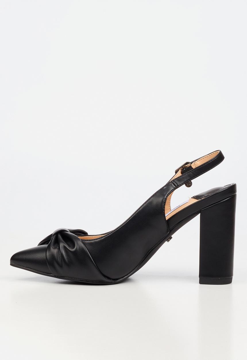 Miss Black - Narissa 1 bow slingback heel - black