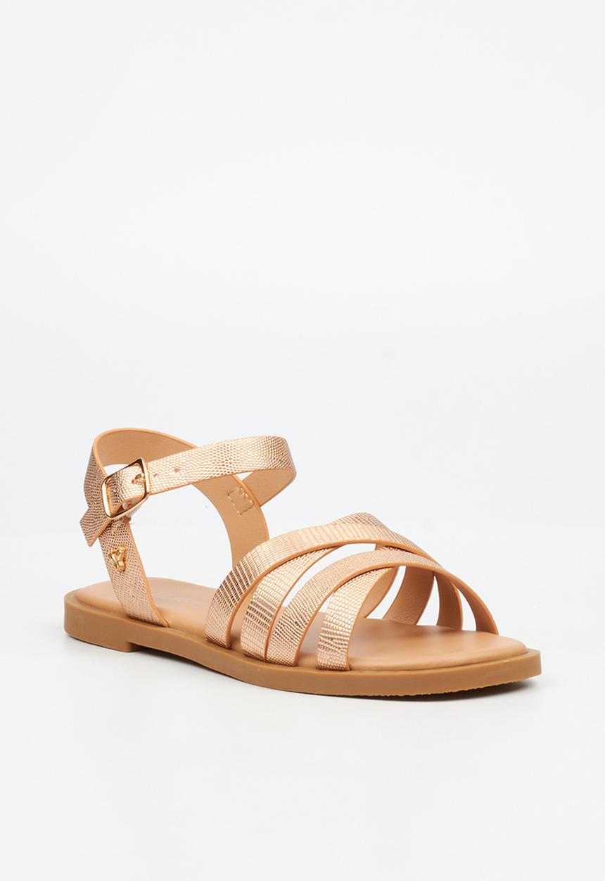 Flutterby - Lillie 1 girls sandal - rosegold