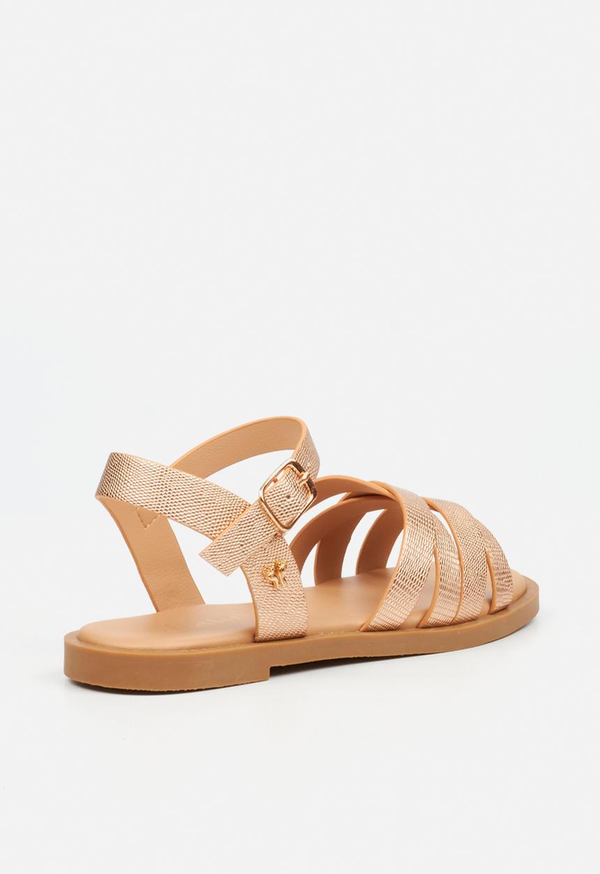 Flutterby - Lillie 1 girls sandal - rosegold
