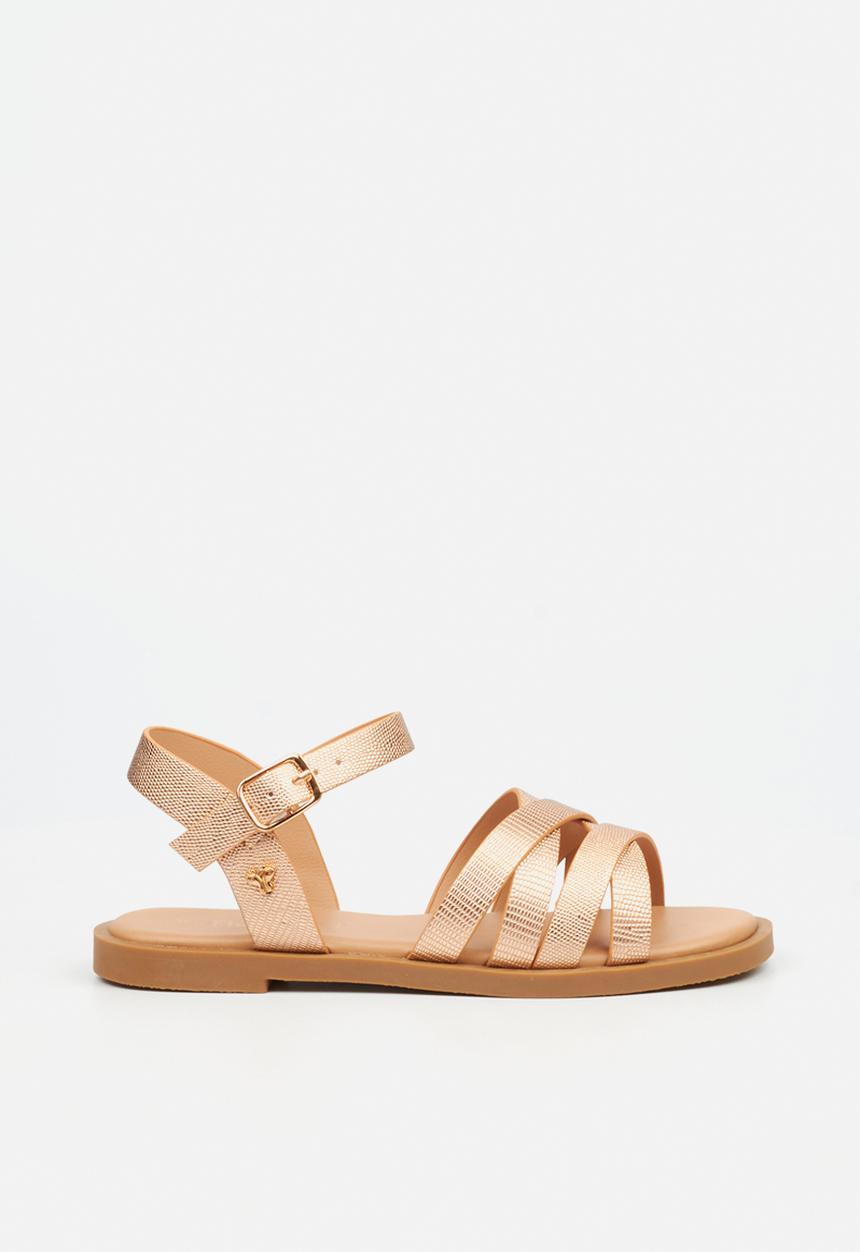 Flutterby - Lillie 1 girls sandal - rosegold