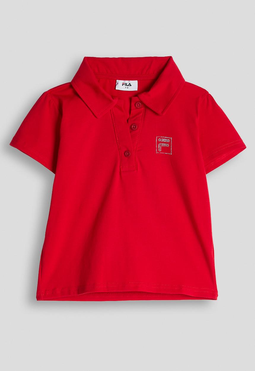 FILA - Lisa Golf Shirt - Fila Red