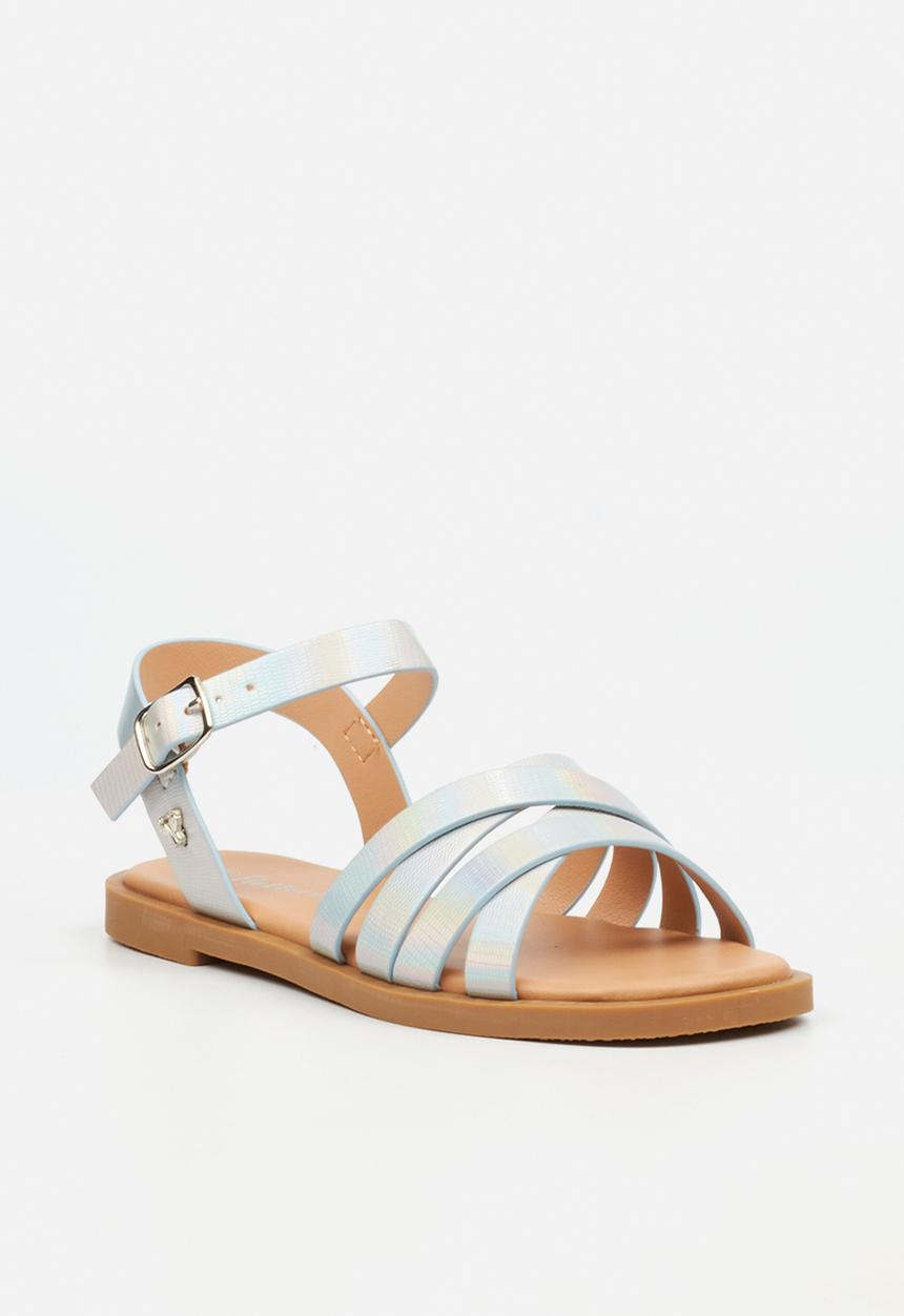 Flutterby - Lillie 1 girls sandal - silver