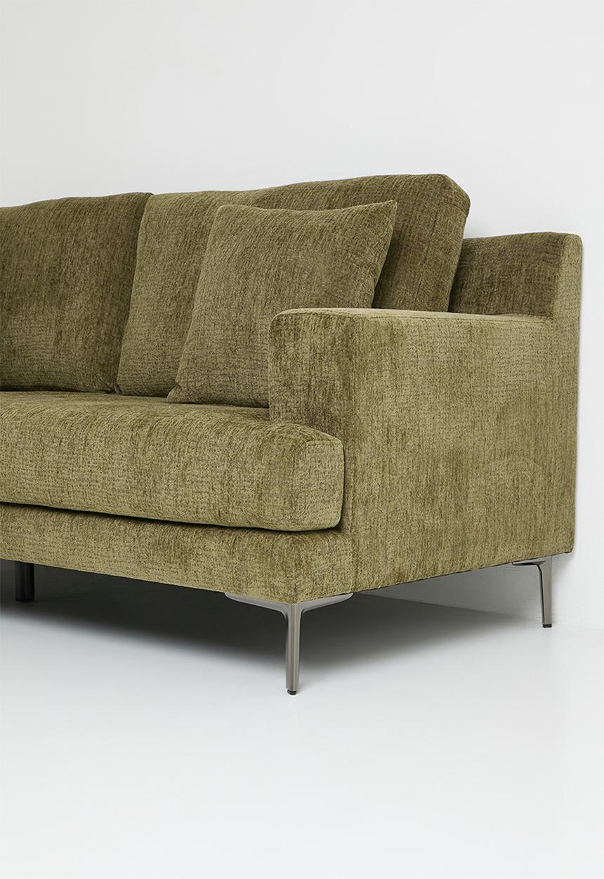 Sixth Floor - Aurora 3 Seater Sofa - Olive