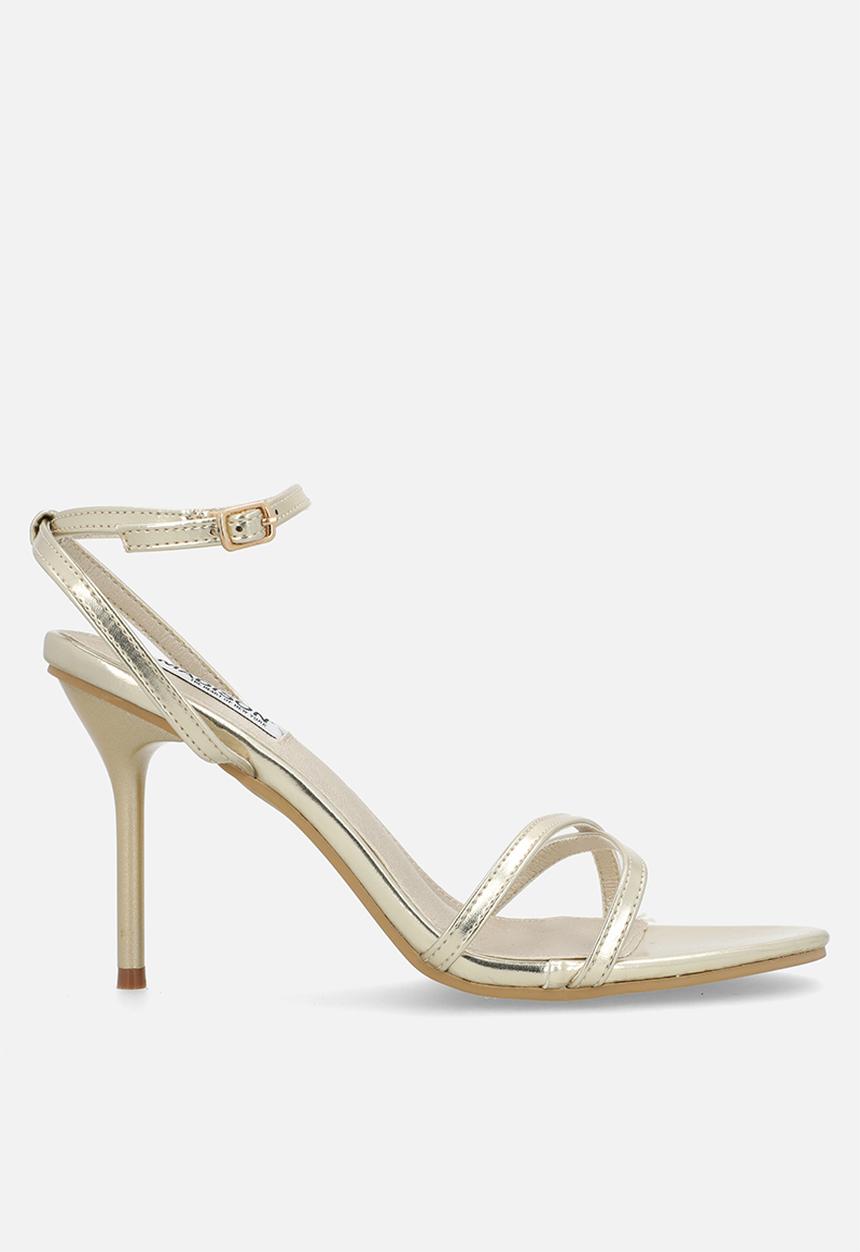 Madison® - Hope open toe ankle strap - gold