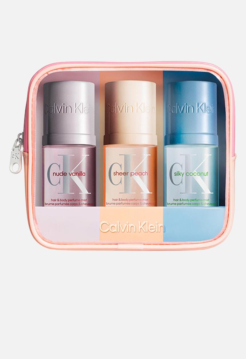 Calvin Klein - Calvin Klein Hair & Body Perfume Mist Trio Gift Set - 100ml