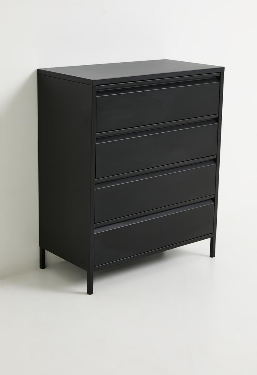 Sixth Floor - Mia 4 Chest Drawer - Black