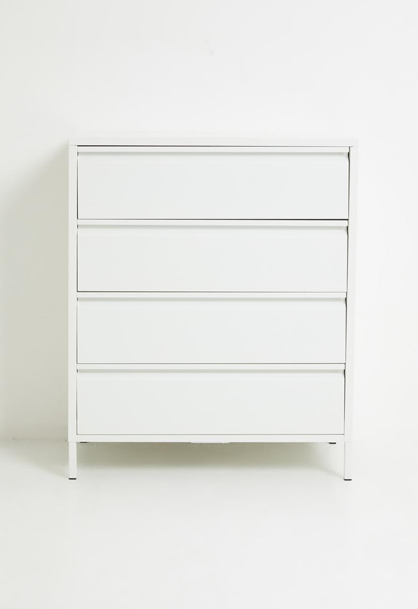 Sixth Floor - Mia 4 Chest Drawer - White