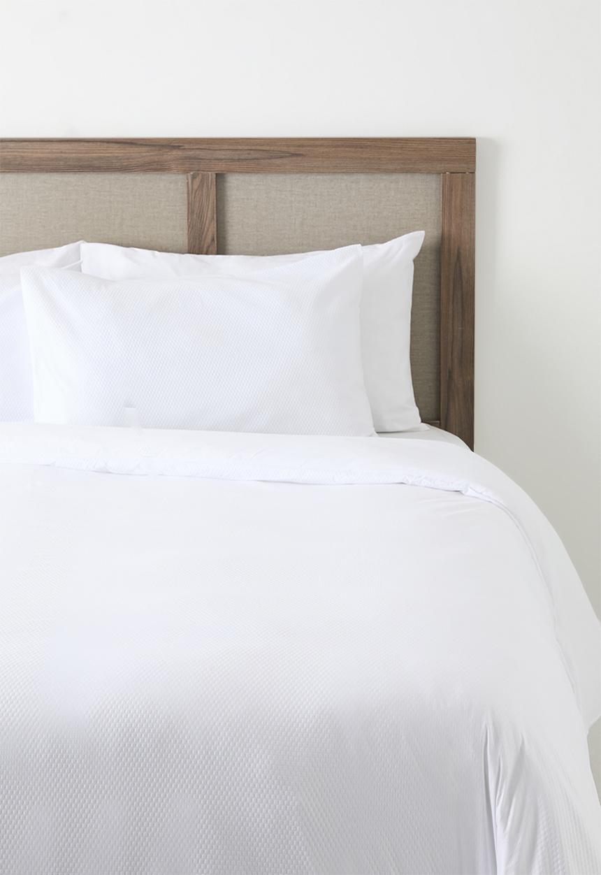Sixth Floor - White Seersucker Duvet