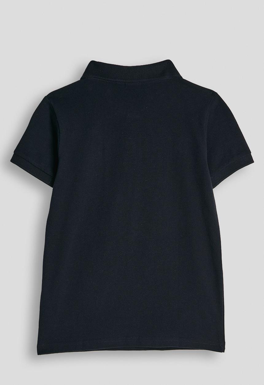 POLO - Boys Ayden Printed Ss Golfer - Navy