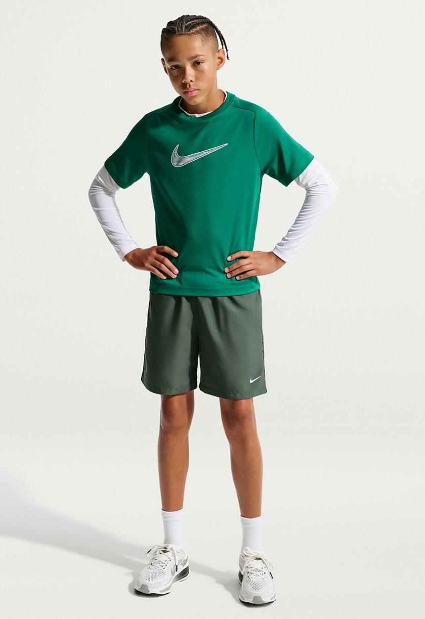 Nike - Nike multi dri - fit training shorts - camo green/white