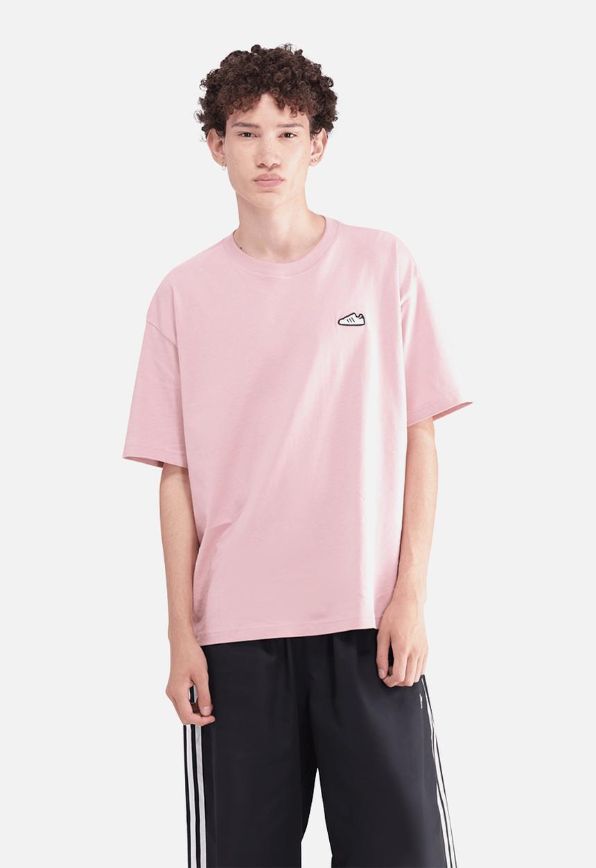 adidas Originals - Superstar Emb Tee  - Wonder mauve pink
