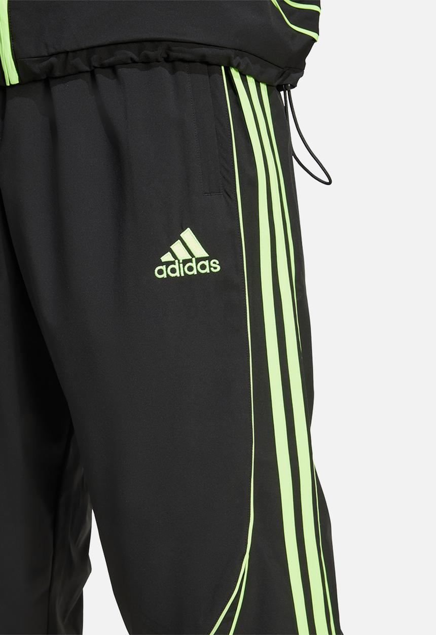 adidas Performance -  Teamgeist Adicolor Track Pants - Black / Signal Green