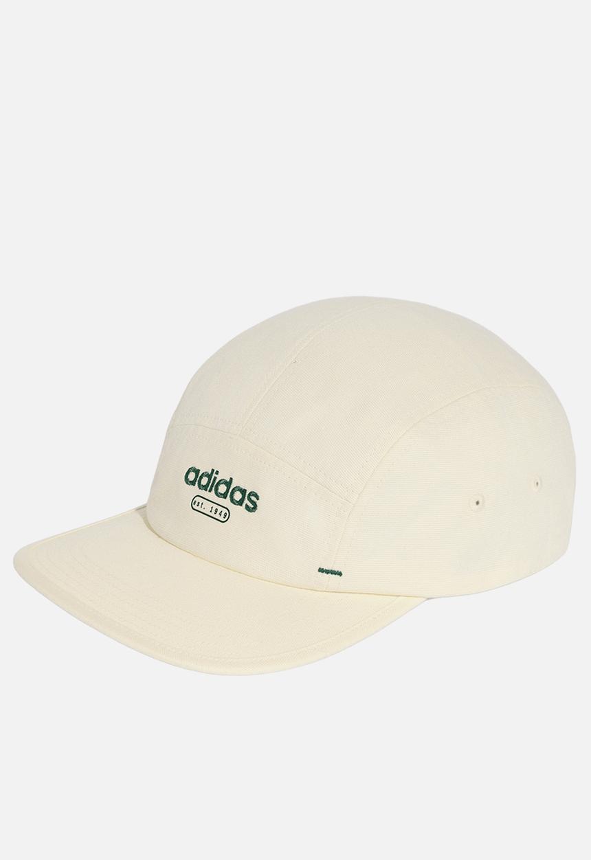 adidas Performance - Lin Cnv 5P Cap - Ivory/Collegiate Green