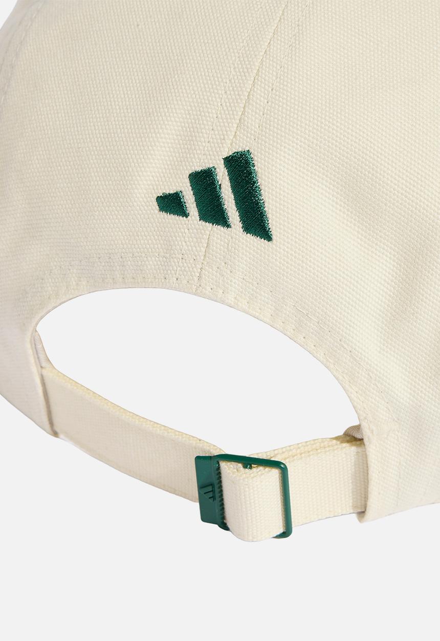 adidas Performance - Lin Cnv 5P Cap - Ivory/Collegiate Green