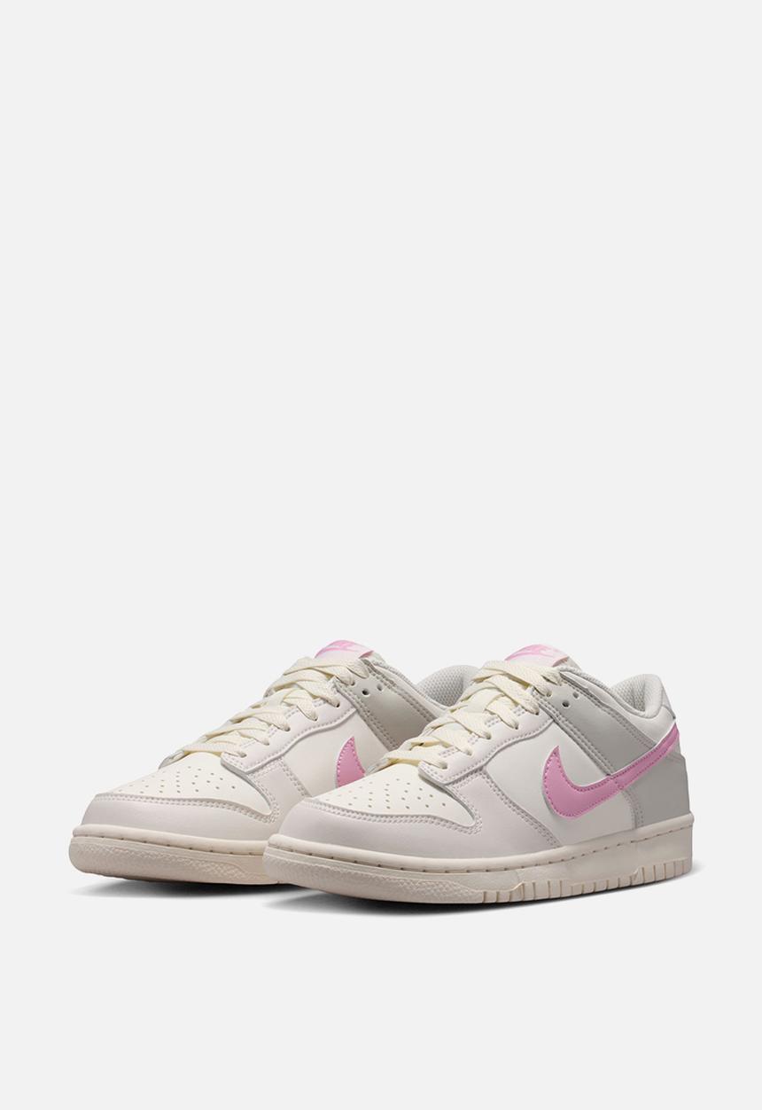 Nike - Nike dunk low grade school - sail/pink rise - phantom/ light bone