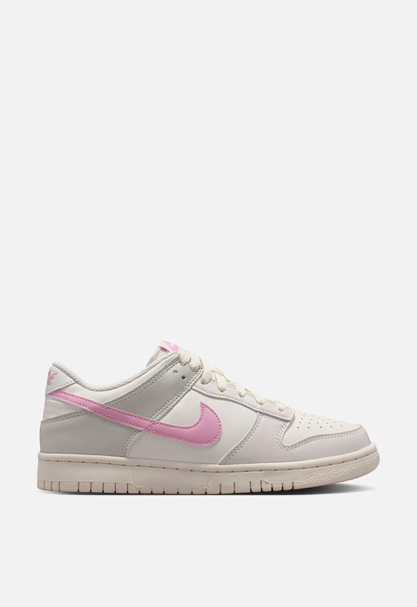 Nike - Nike dunk low grade school - sail/pink rise - phantom/ light bone