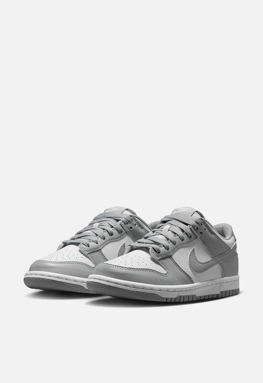 Nike - Nike dunk low grade school - white/lt smoke grey
