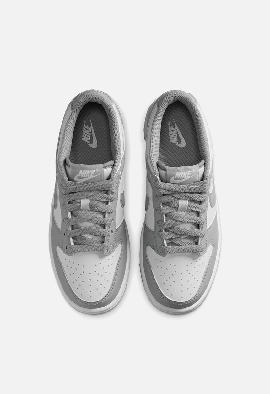 Nike - Nike dunk low grade school - white/lt smoke grey