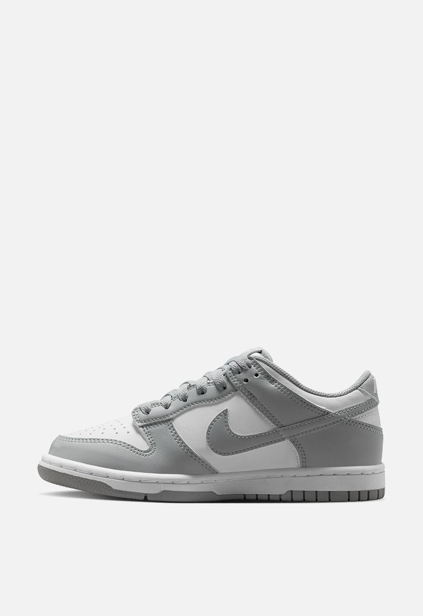 Nike - Nike dunk low grade school - white/lt smoke grey