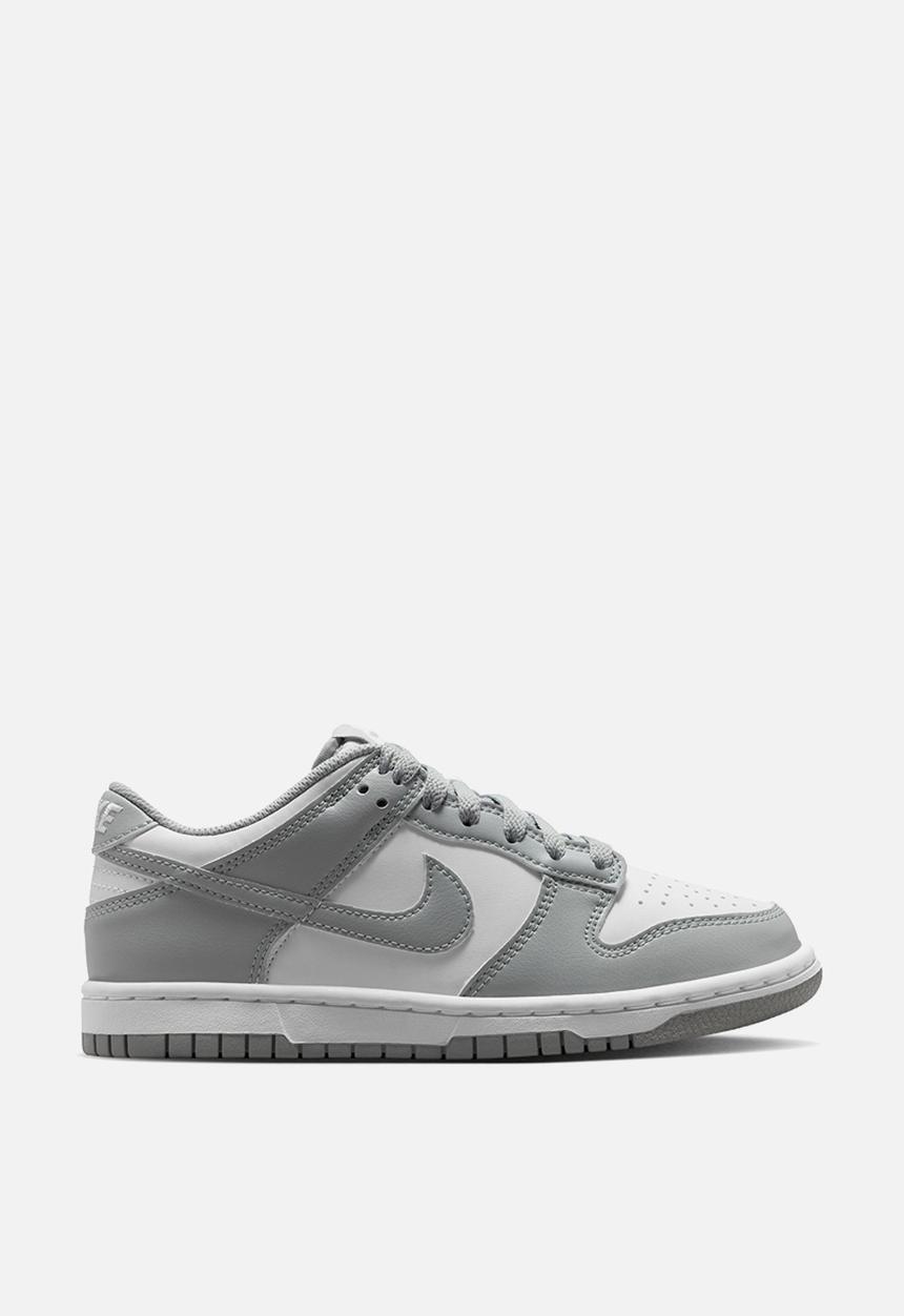 Nike - Nike dunk low grade school - white/lt smoke grey
