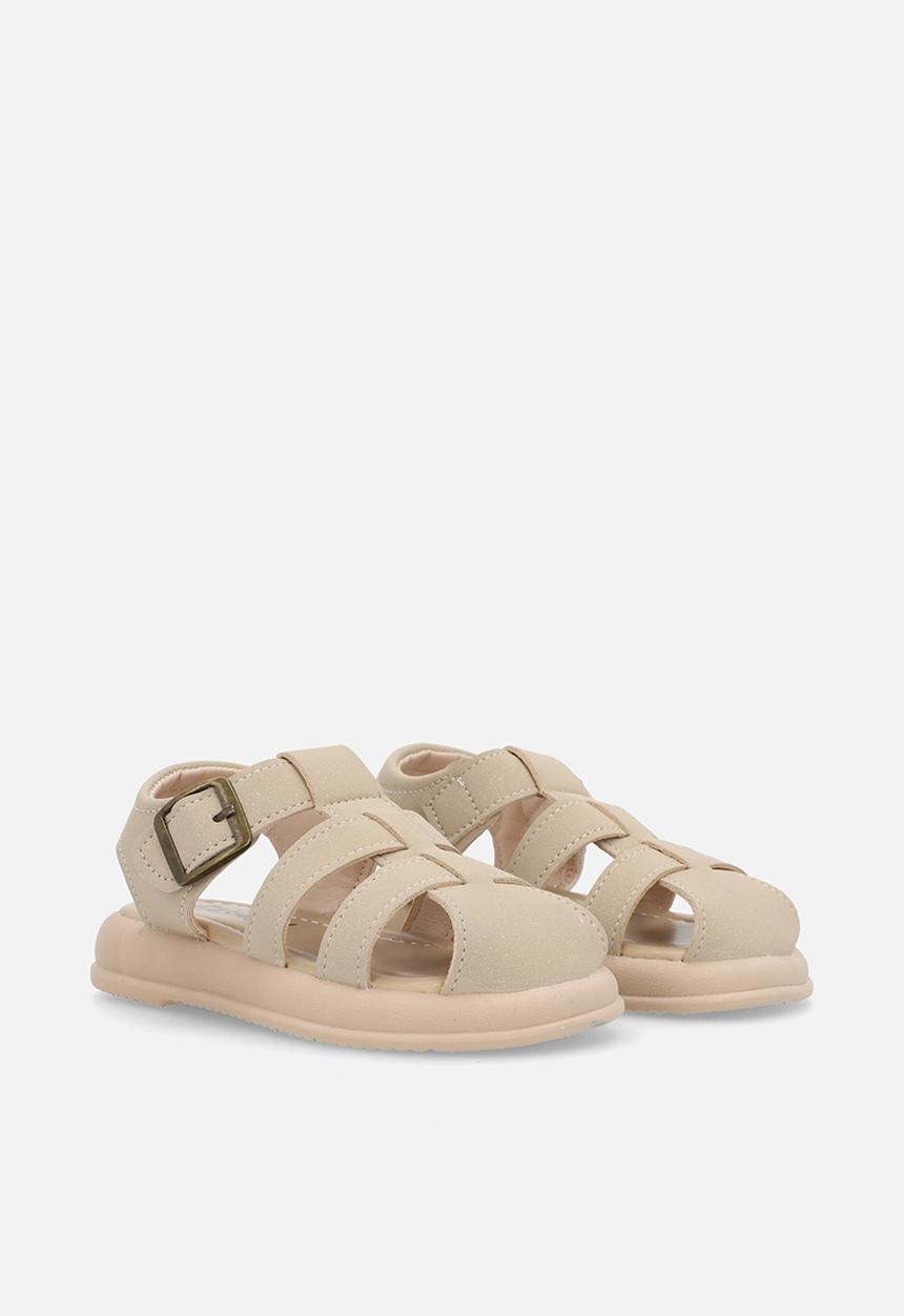 Pop Candy - Fisherman sandals with buckles straps - neutral 