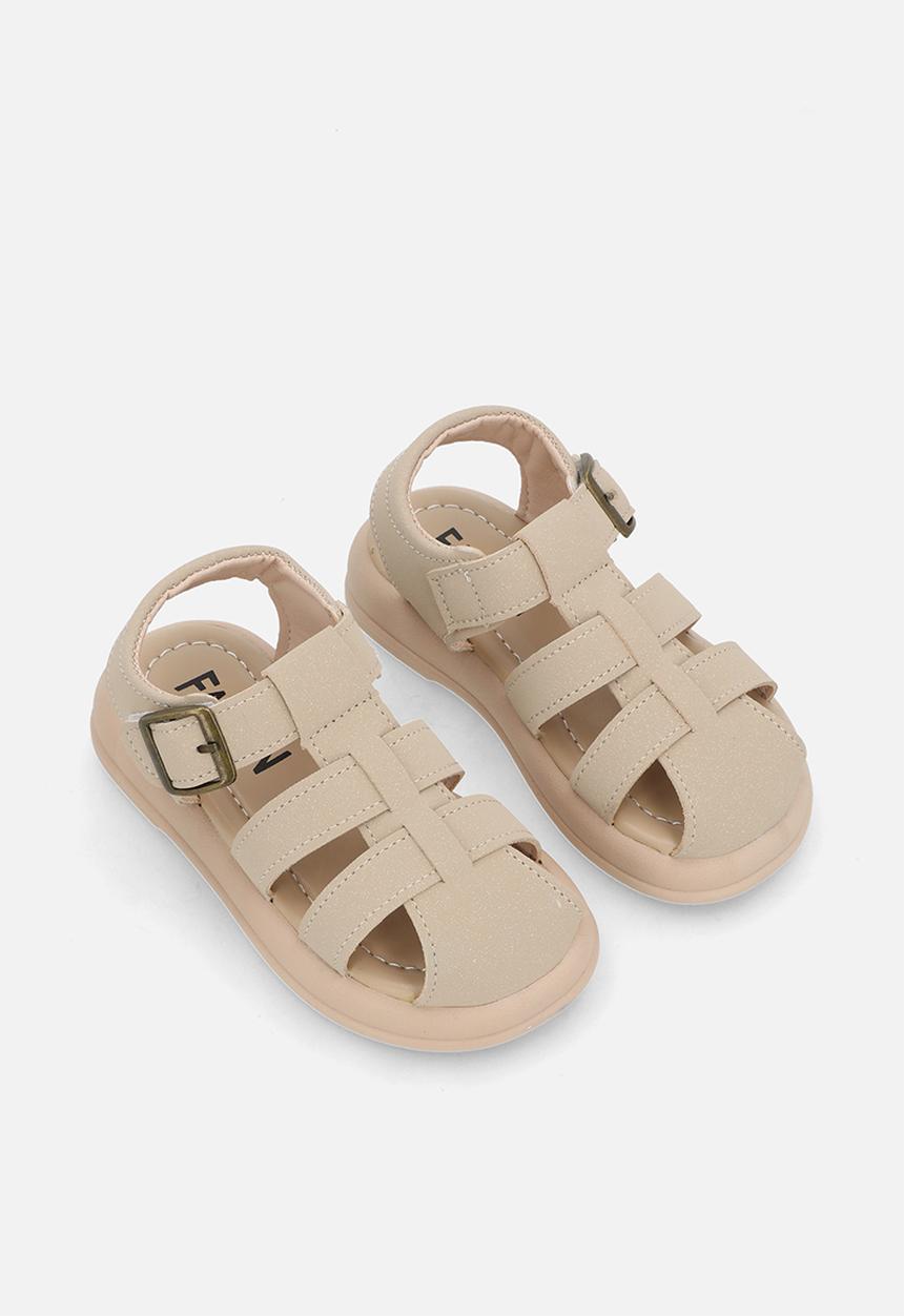 Pop Candy - Fisherman sandals with buckles straps - neutral 