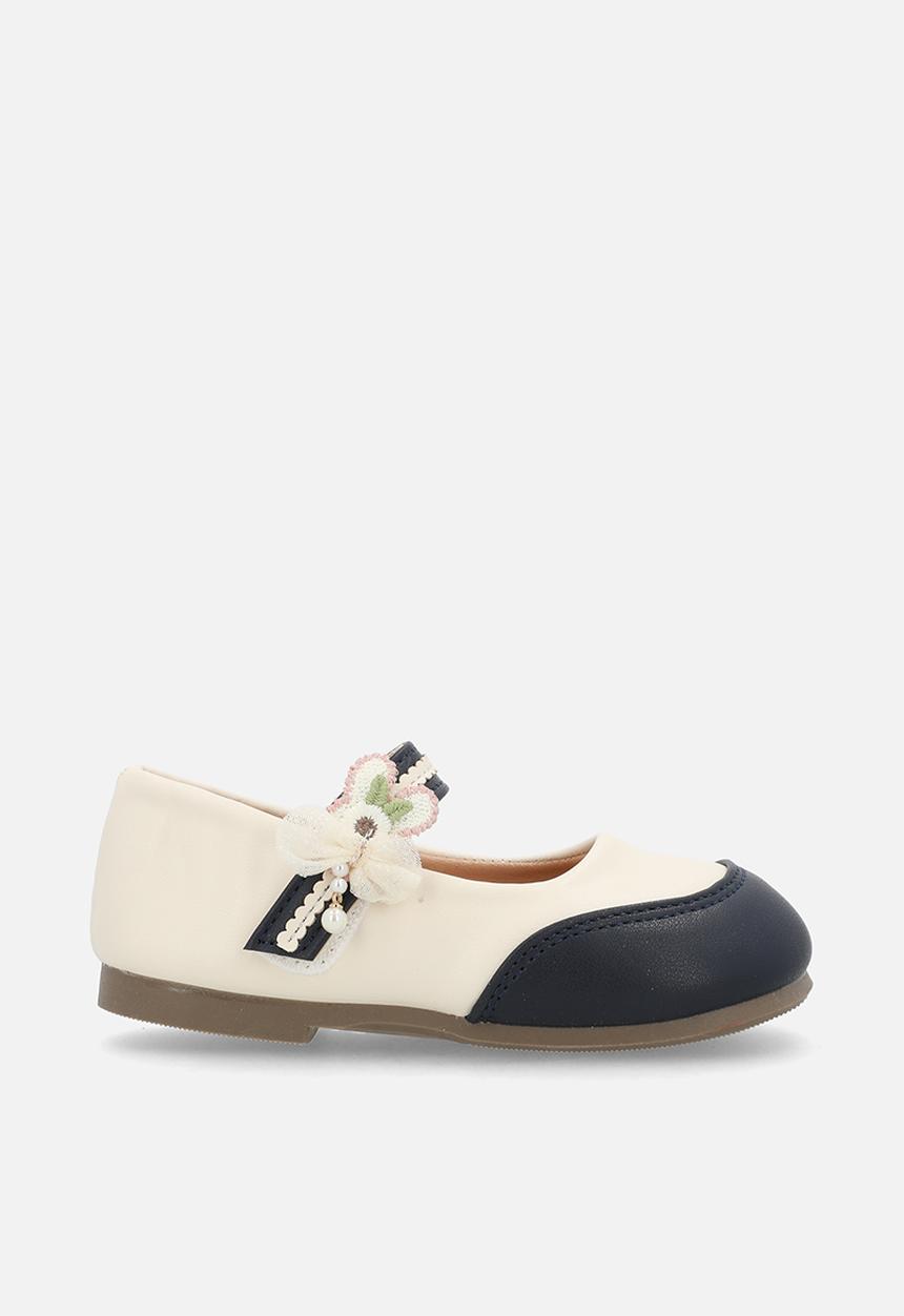 Pop Candy - PU two-tone pumps - white/navy