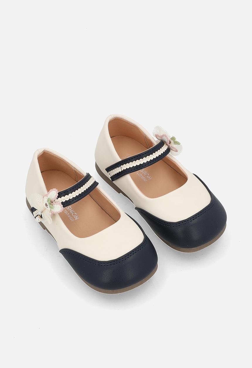Pop Candy - PU two-tone pumps - white/navy