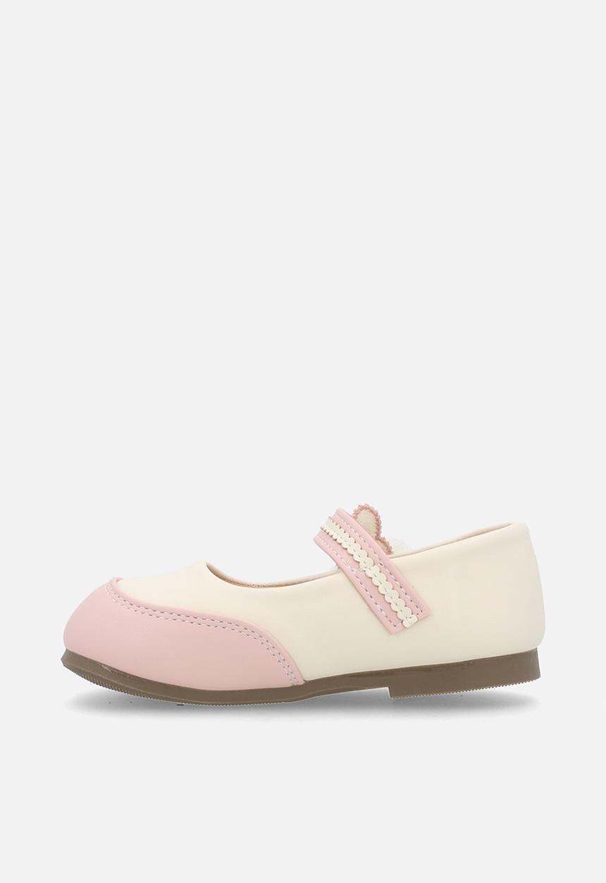 Pop Candy - PU two-tone pumps - white /pink