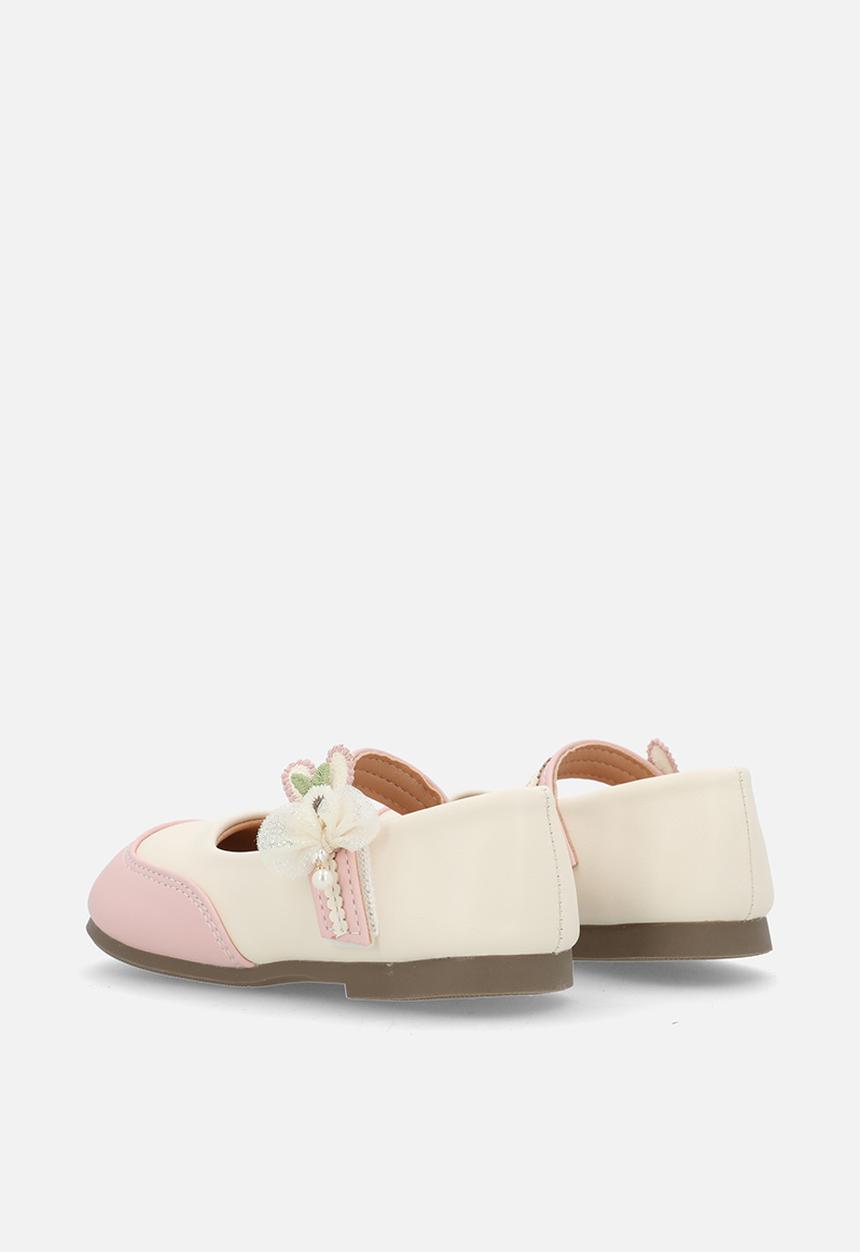Pop Candy - PU two-tone pumps - white /pink