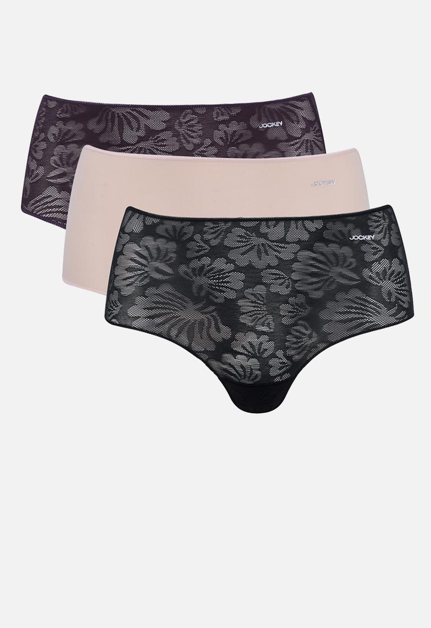 Jockey - Npl lace (2 x lace + 1 x npl) full brief - multi