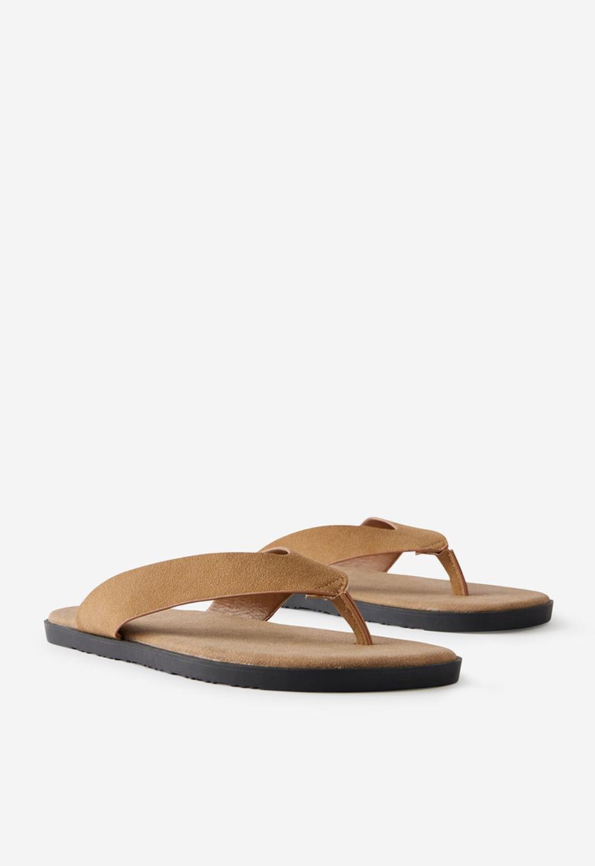 Cotton On - ELEVATED FLIP FLOP - TAN