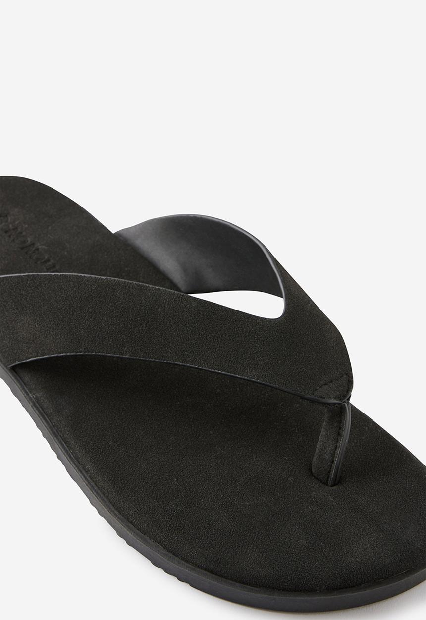 Cotton On - ELEVATED FLIP FLOP - BLACK