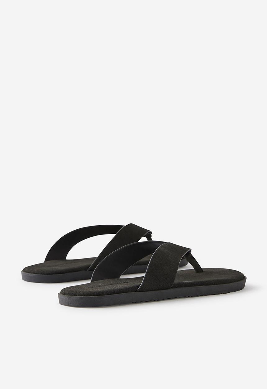 Cotton On - ELEVATED FLIP FLOP - BLACK