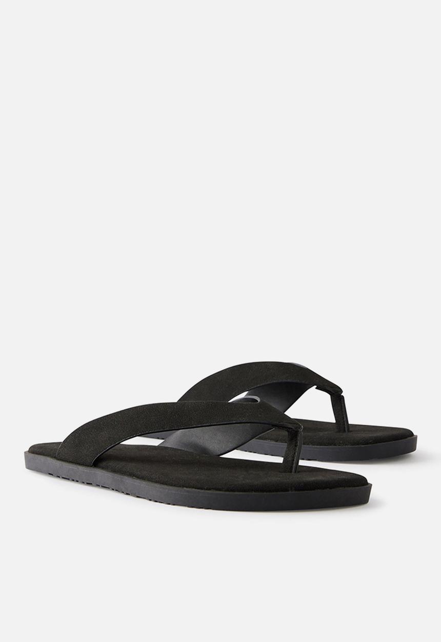 Cotton On - ELEVATED FLIP FLOP - BLACK