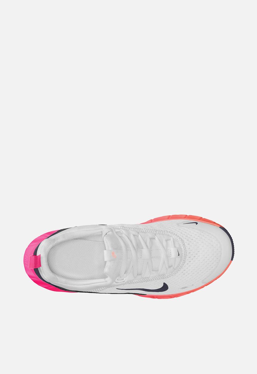 Nike - Nike free ride grade school - white/gridiron/hyper pink/atomic pink