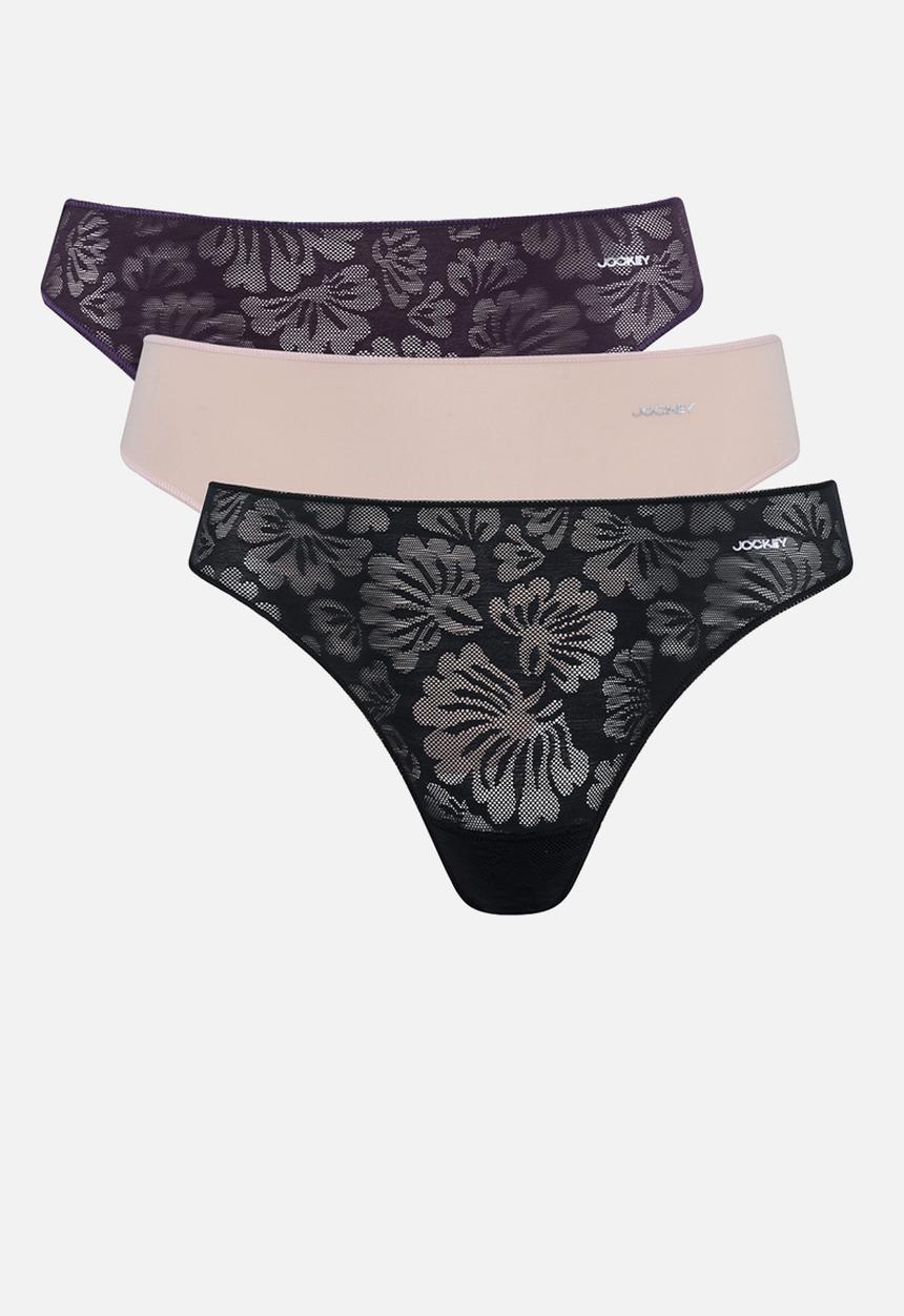 Jockey - Npl lace (2 x lace + 1 x npl) g-string - multi