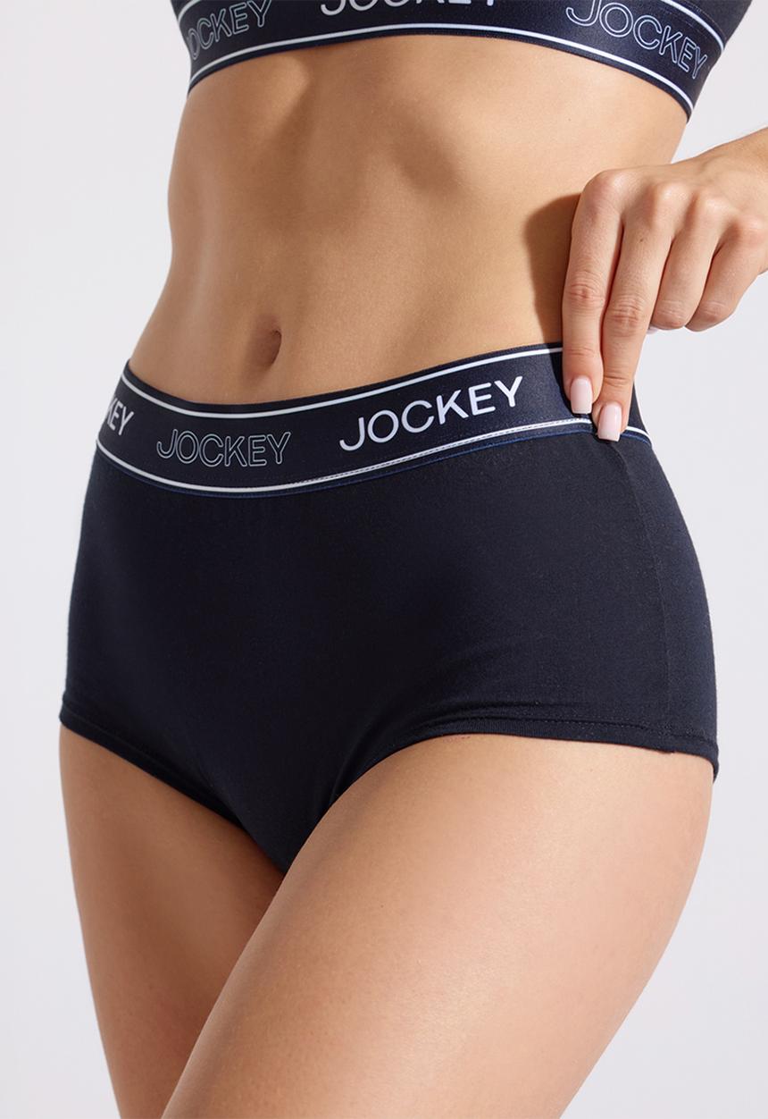 Jockey - Monochrome knicker - black