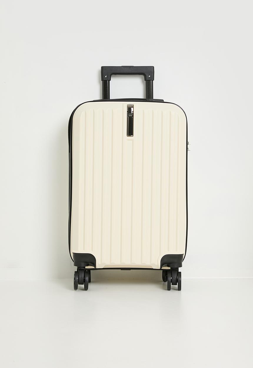 Pop Candy - Ribbed trolley bag - cream