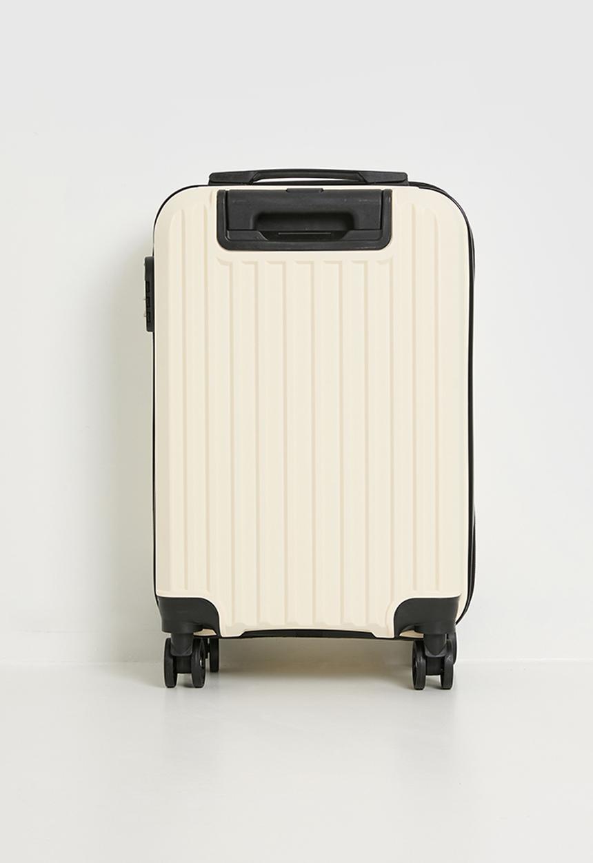 Pop Candy - Ribbed trolley bag - cream