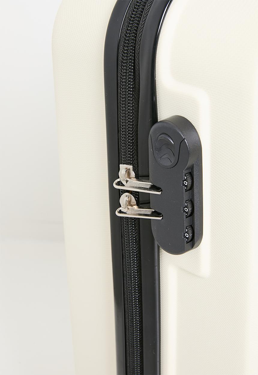 Pop Candy - Ribbed trolley bag - cream