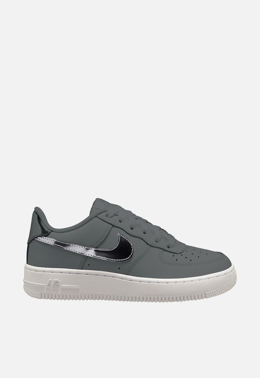 Nike - Nike air force 1 grade school - smoke grey/metallic silver/vast grey