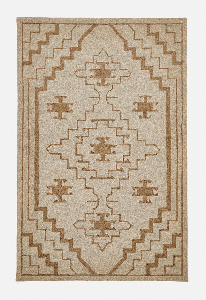 Sixth Floor - Alto Handtufted Wool & Jute Antique Rug Natural