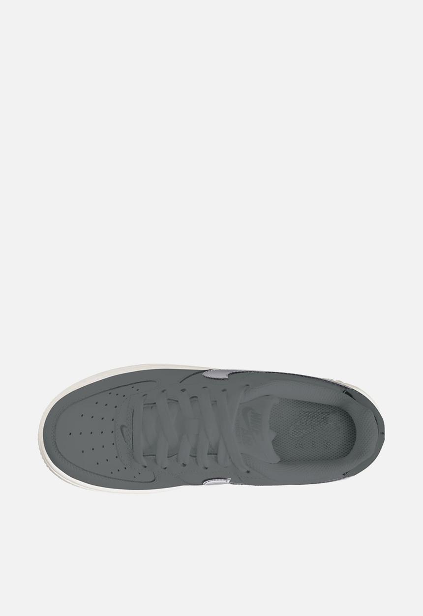 Nike - Nike air force 1 grade school - smoke grey/metallic silver/vast grey
