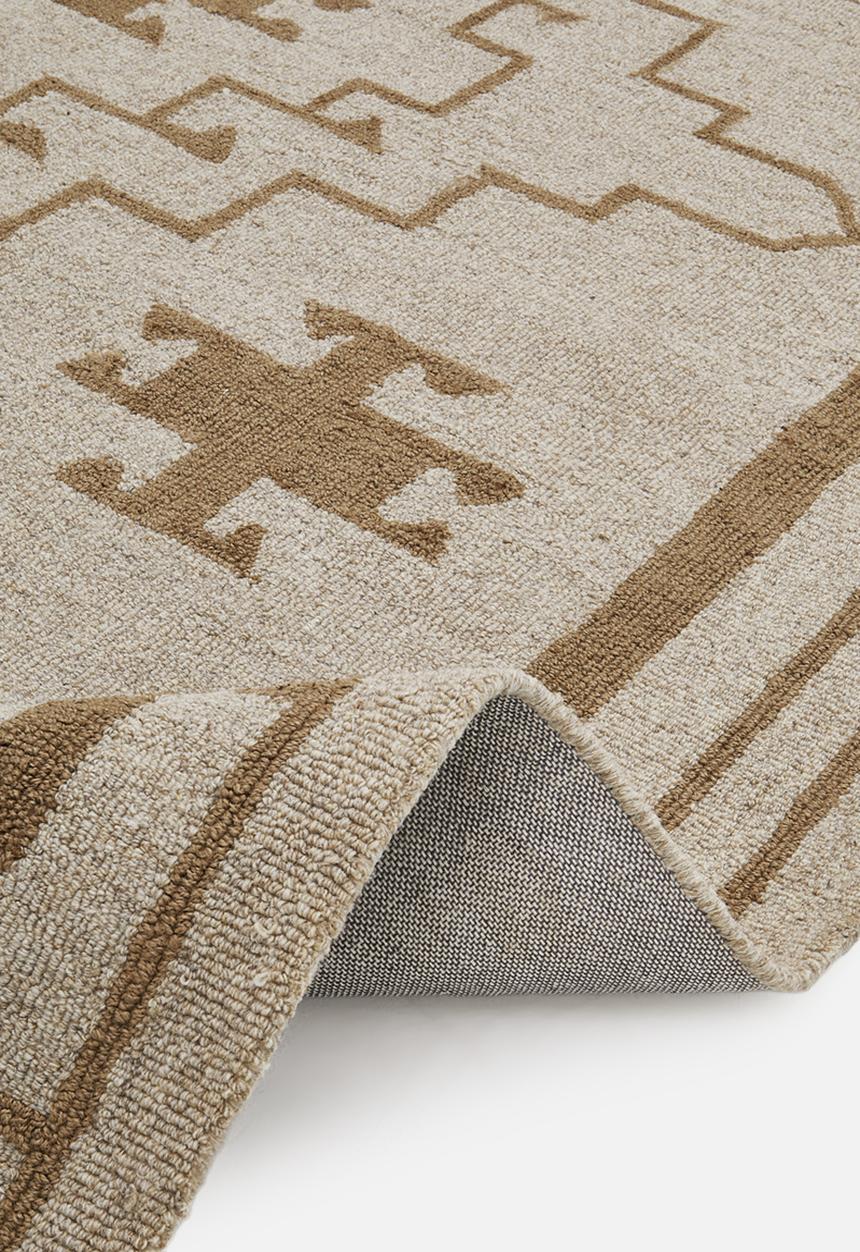 Sixth Floor - Alto Handtufted Wool & Jute Antique Rug Natural