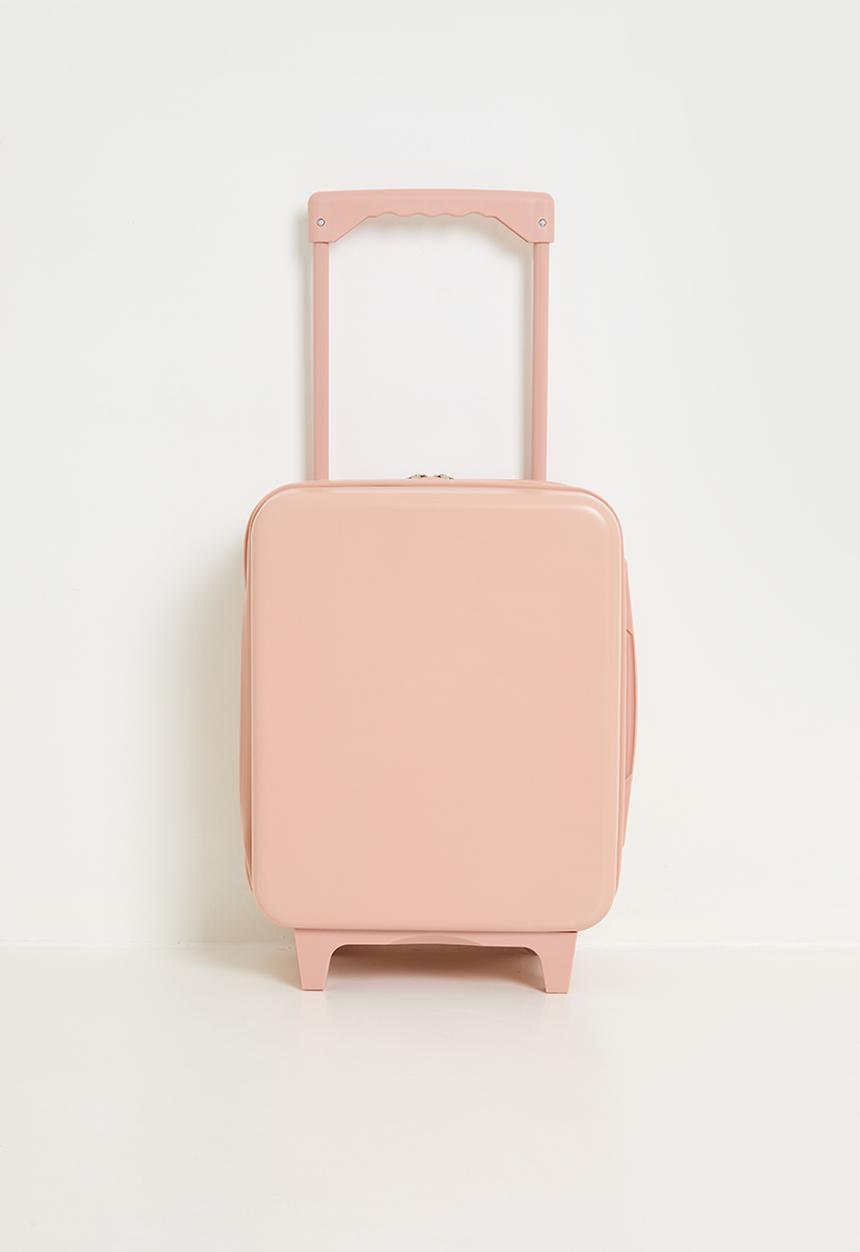 Pop Candy - Mini ribbed trolley bag - powder pink