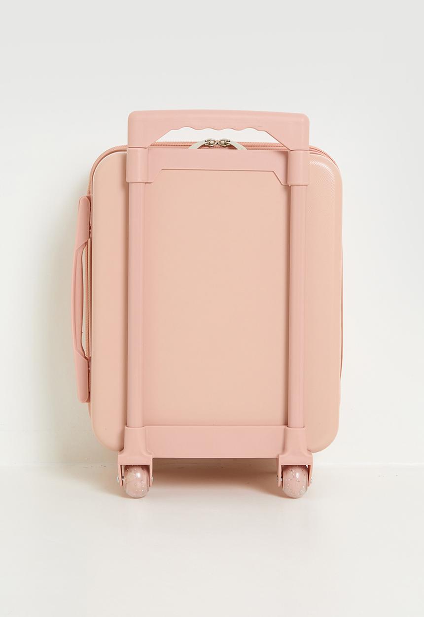 Pop Candy - Mini ribbed trolley bag - powder pink