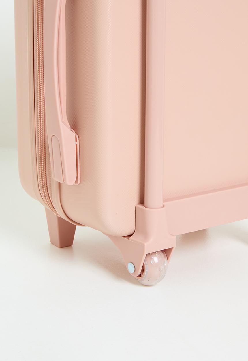 Pop Candy - Mini ribbed trolley bag - powder pink
