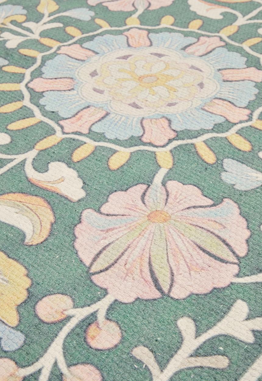 Sixth Floor - Regal Garden Cotton Printed Rug Mutli